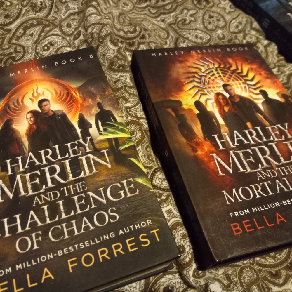 Harley Merlin book 8 and 9